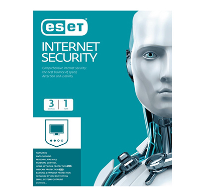 eset internet security - 3 users, 1 year